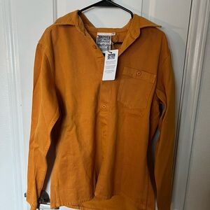 Jungmaven Topanga Men's orange Button-Down